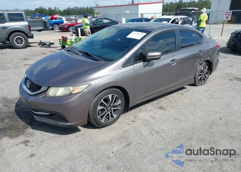 2014 Honda Civic Ex from USA, damaged, VIN 19XFB2F80EE047489